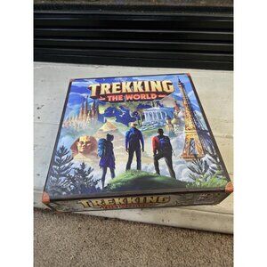 Trekking the World Educational Board Game by Underdog Games Complete
